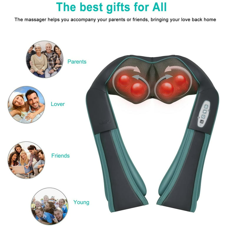 Relaxing with the Naipo Shoulder Massager ~ My Review
