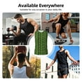 thumbnail image 5 of Uemuo Cactus1 Pattern Men's Sleeveless T-Shirt,Muscle Athletic Tank Top, Moisture-wicking Quick-dry Breathable Classic Tee Top for Gym Run Outdoor Sports-3X-Large, 5 of 8