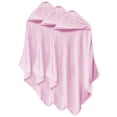 thumbnail image 1 of Paquete de 3 Toallas con Capucha para Bebé Cosy Family de Rayón de Bambú Suave, 1 of 6