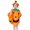 Orange, variant on Kids Baby Pumpkin Costume Zip up Hoodies Romper Jumpsuit Cotton With Hat Set Halloween Baby Girl Outfit Toddler Halloween Costumes 3-10 Years