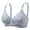 Grey, variant on Women's Comfortable No Steel Ring Breathable Jacquard Thin Push Up Bra Women No Underwire Full Coverage Tshirt Bralettes, Size 40/90