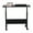 Black, variant on KAAYEE 27"-39"Height Adjustable Rolling Sewing Table Computer Desk for Sofa,Bedroom,Black