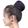 thumbnail image 5 of Duehut Diademas de tablero de ajedrez Diademas blancas y negras Diadema acolchada a cuadros para mujeres Niñas Accesorios para el cabello de fiesta de Navidad, 5 of 5