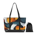 thumbnail image 7 of FORMRS Laptop Tote Bag for Women with 15.6" Computer Compartments Handbag, Abstract Wavy, 7 of 7