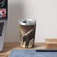 thumbnail image 6 of PAYOHTO Calf Elephant Insulated Stainless Steel Tumbler 12 oz Thermos Come with Straw Kids Leak-Proof Travel Mug Cup, 6 of 7
