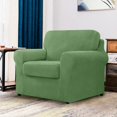 thumbnail image 2 of CHUN YI Stretch Checks Spandex Sofa Cover Separate Backrests Cushions Cover Slipcover, 2 of 5