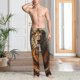 thumbnail image 2 of Balery Jungle Meditating Lion Pantalones de pijama para hombre, pijama ultraligero, pantalón de descanso-3X-Large, 2 of 6