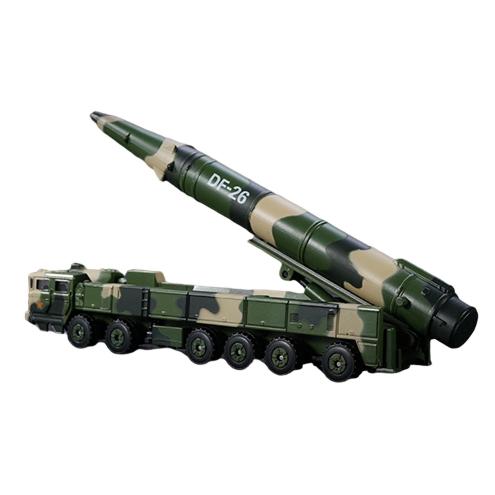 1/100 Alloy military model Chinese rocket army Dongfeng 17 conventional missile