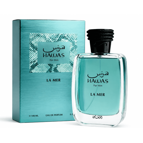 Rasasi Hawas La Mer Cologne Spray, 100 ml