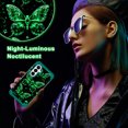 thumbnail image 7 of Avocase for Samsung Galaxy S26 Ultra Case,Glow in The Dark,Shockproof Protection Hard PC Soft Flexible TPU Bumper Drop Protective Protective Phone Case for Galaxy S26 Ultra,Green Black, 7 of 7