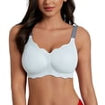 thumbnail image 2 of Bras For Women No Underwire Wireless Bra Support Full Coverage Bralette Comfort Everyday Sports Bra, 2 of 5