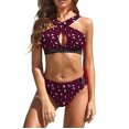 thumbnail image 1 of Conjunto de traje de baño delgado de moda de traje de baño dividido sexy grande para mujer OAVQHLG154B Store  llm121212, 1 of 8