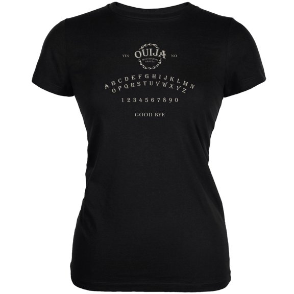 Halloween Ouija Board Costume Women's Juniors Soft T Shirt