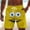 Yellow-08, variant on LIBRCLO Mens Beach Shorts Quick Dry Bathing Suit Board Shorts for Hawaiian Casual Vacation Summer Clothes