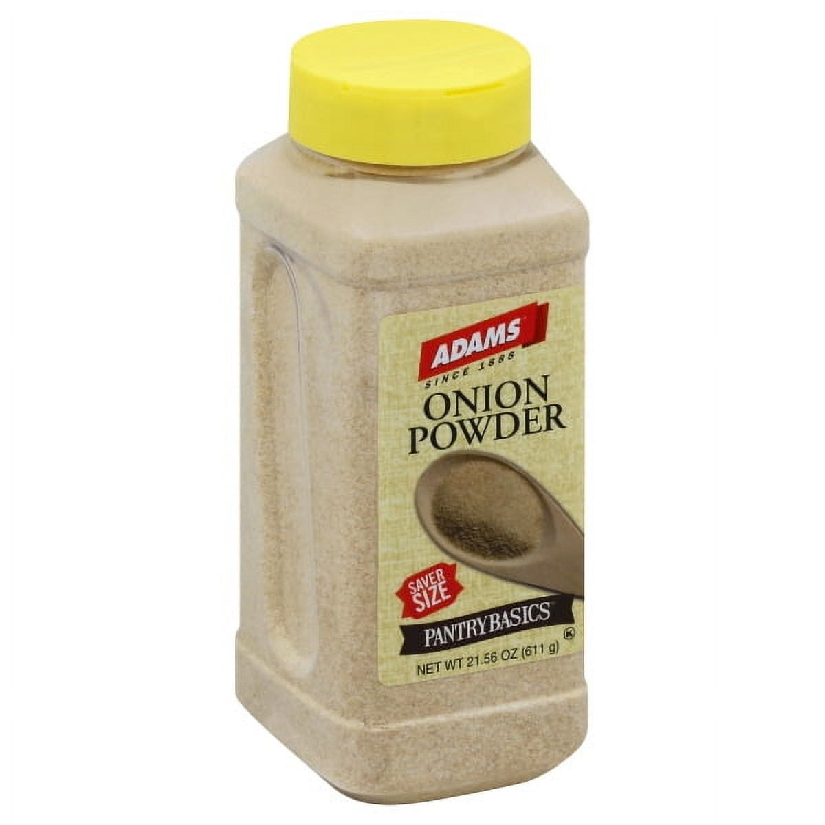 Adams Onion Powder Spices & Seasoning, 21.56 oz