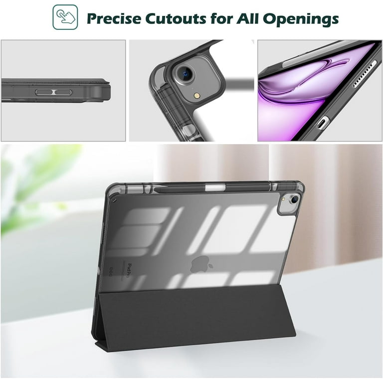iPad air M2 13インチ &Apple Pencil Pro＆ケース ProCase for iPad Air 13 Inch Case with Pencil Holder 2024 M2