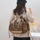 thumbnail image 3 of Women’s Travel Tote Bag Large Capacity Organizer Handbag – 15 Pocket Multi-Compartment Crossbody Shoulder Bag, Water-Resistant, Lightweight 32x35x23cm, 3 of 5