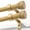 Natural Light Wood Grain, variant on Wood Curtain Rods for Windows 66 to 120 Inches 1" Diameter Boho Decorative Heavy Duty Long Window Curtain Rod Adjustable with Handmade Wood Grain Design for Living Room Bedroom Kitchen