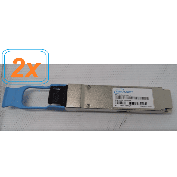 Pre-Owned (2 Units) - InnoLite TR-IQ13L-N00 40G QSFP+ PSM LR4 10km SMF 1310nm Transceiver Module 4-channel CWDM 40GBASE-LR4