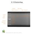 thumbnail image 4 of Bosto Digital Graphic Drawing Painting Animation Tablet Pad with Wireless Battery-free Stylus 10*6'', 4 of 7