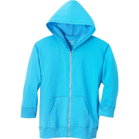 Hanes - Women's French Terry 3/4-Sleeve Hoodie