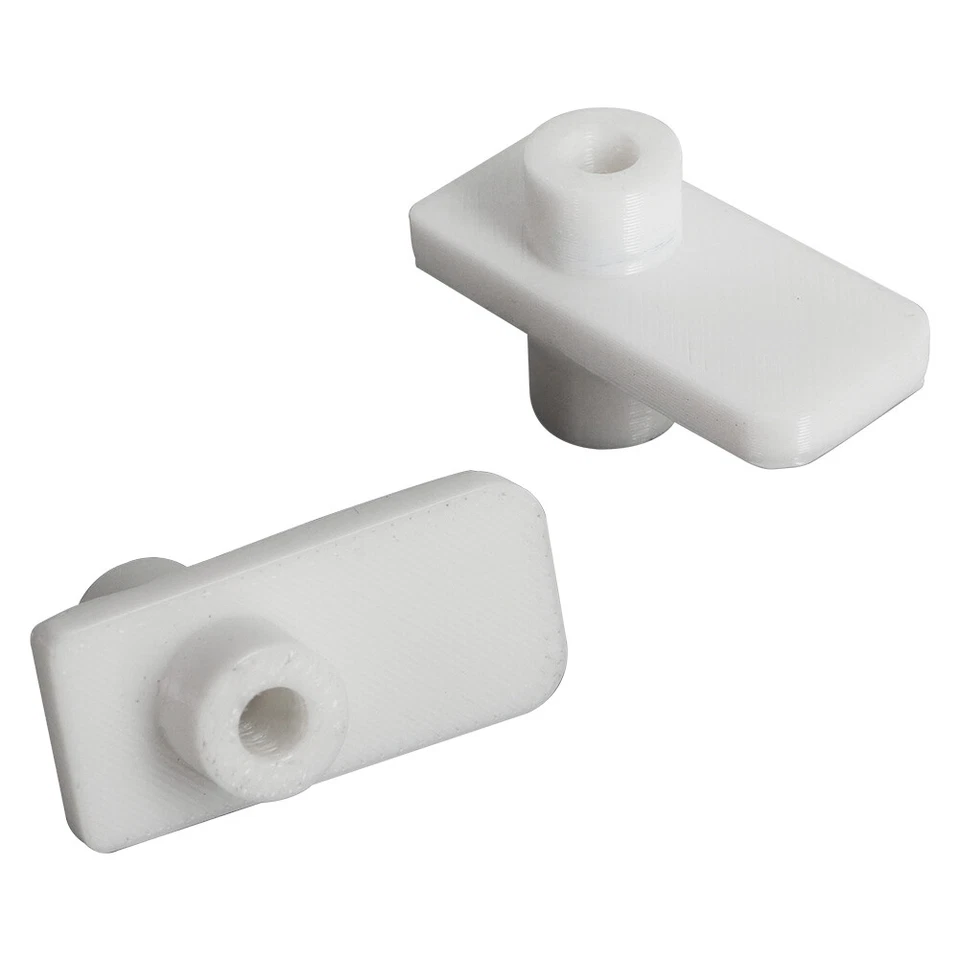 For Lg Refrigerator Vegetable Tray Crisper Drawer Wheel Mount Mcr620965 Set / 2
