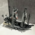 thumbnail image 4 of SALYWEE Black Classical Pirate Ship Construction Set, 710+pcs Building Blocks with Figures, 4 of 8