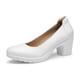 thumbnail image 1 of Zapatos de Tacón Bajo con Bloque para Mujer DREAM PAIRS Nereida en Blanco, 1 of 8