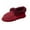 #012 Wine, variant on Felirenzacia Women’s Faux Fur Lined Slip On Flat Shoes, Moccasin Indoor Shoes, Cozy Warm House Flats, Comfort Work Shoes for Ladies