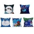 thumbnail image 1 of Maomm ChristmasCartoonPillowCoverDecorativeDigitalPrintingPillowCoverCaseCushionCaseShell, 1 of 9