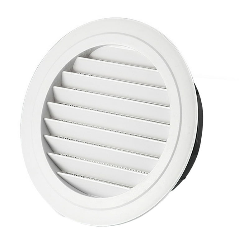 Round White Ceiling Air Vent Register | Shelly Lighting