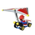 thumbnail image 3 of Véhicule personnage ​Mario Kart Standard Kart Super Planeur Hot Wheels en métal moulé sous pression, 3 of 4