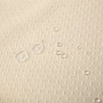 thumbnail image 3 of Jacquard Cortina de ducha gruesa impermeable beige (100 de ancho x 200 de alto), 3 of 4