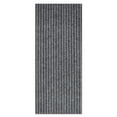 thumbnail image 3 of Morefany 2ft x 6ft Indoor Non-slip Grey Striped Runner Rug Floor Carpet, 3 of 6