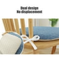 thumbnail image 4 of Chair Cushions, Dining Chair Pads with Ties and Removable Washable Cover, Soft Non-Slip Seat Cushion with Ties for Indoor Kitchen Chairs, Indoor Dining Room, Patio Chairs, 4 of 5