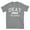 Graphite Heather, variant on Okay Oklahoma Classic Established Men's Cotton T-Shirt