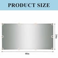 thumbnail image 3 of Grey Green Orange Ombre Fluorescent Light Covers, Modern Gradient Abstract Art Magnetic Light Covers for Ceiling Lights, Fluorescent Ceiling Shade Filters for Classroom Bedroom Office 4x2Ft x 2PCS, 3 of 8