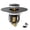 Black, variant on Pop Up Drain Filter Core Fine Mesh Strainer Brass Construction US Size Easy Installation Overflow Compatible for Bathroom Sink