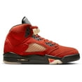 thumbnail image 3 of Jordan Women's Athletic Shoes Dunk On Mars Retro 5, Black-Fire Red, 6, 3 of 6