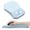 Blue, variant on Miroddi Ergonomic Mouse Pad with Wrist Rest Support, Memory Foam, Massage Design Surface for Carpal Tunnel Pain Relief, Memory Foam, Non-Slip PU Base for Computer Desk, Black