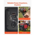 thumbnail image 6 of VEVOR Inverter Generator, 10000W Peak Watt 6800W Operating Watt,Quiet Inverter Generator, Remote Start Inverters Generators for Home Outdoor, Gas Powered, Stable Power, CO Sensor, RV Ready 1A &2.1A O, 6 of 9