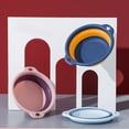 thumbnail image 4 of AMERTEER Multi-Purpose Collapsible Wash Basin  Portable Folding Catch Basin with Hanging Hole & Save Storage Space Plastic Basin  for Home Kitchen Outdoor Camping and More, 4 of 7