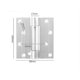 thumbnail image 2 of Bisagras de resorte de embutir, cierre automático, acabado en níquel satinado, cierre de puerta Bisagras de resorte engrosadas de acero inoxidable Cierre automático Puerta de mezclilla Wais, 2 of 4