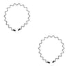 thumbnail image 2 of Diadema de metal negro multiestilo unisex flexible accesorios para diadema estilo onda grande 2 piezas, 2 of 7