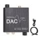 thumbnail image 1 of Convertidor de sonido Digital a analógico de 192KHz, convertidor DAC Plug and Play ajustable de aleación de aluminio para reproductores HD DVD, 1 of 5