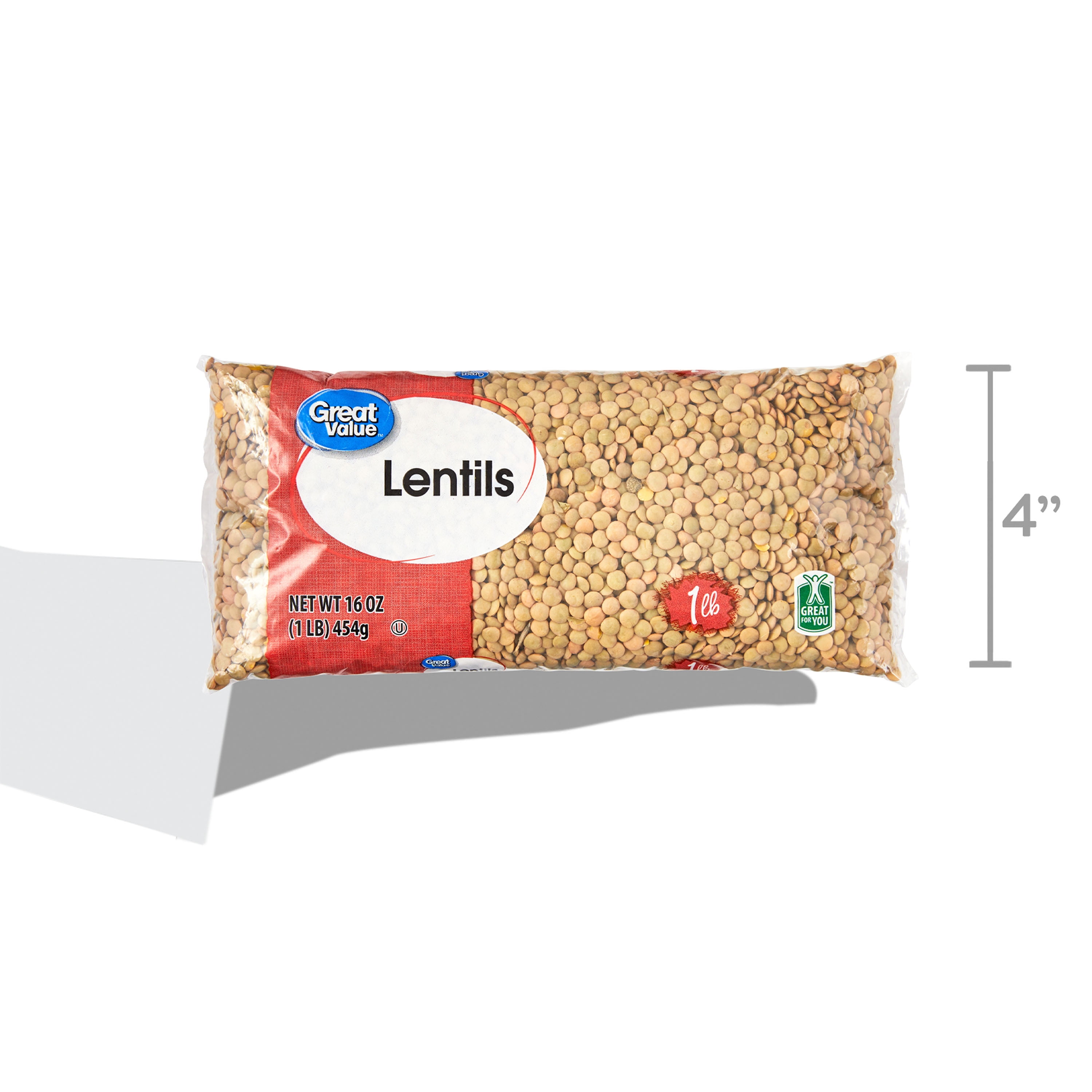 Great Value Lentils, 1 lb