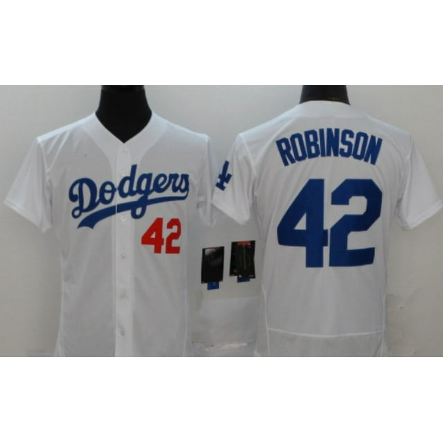 Men Women Baseball jersey Dodgers BUEHLER 21# VALENZUELA 34# ROBINSON 42# Adult Sport Jersey