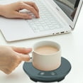 thumbnail image 6 of USB Drink Warmer and Cooler for Desk - 2-in-1 Electric Mug Warmer with Heating & Cooling Modes for Coffee, Tea, Soda Cans, Portable Beverage Chiller Heater Mat Office Home Desktop Accessory, 6 of 6