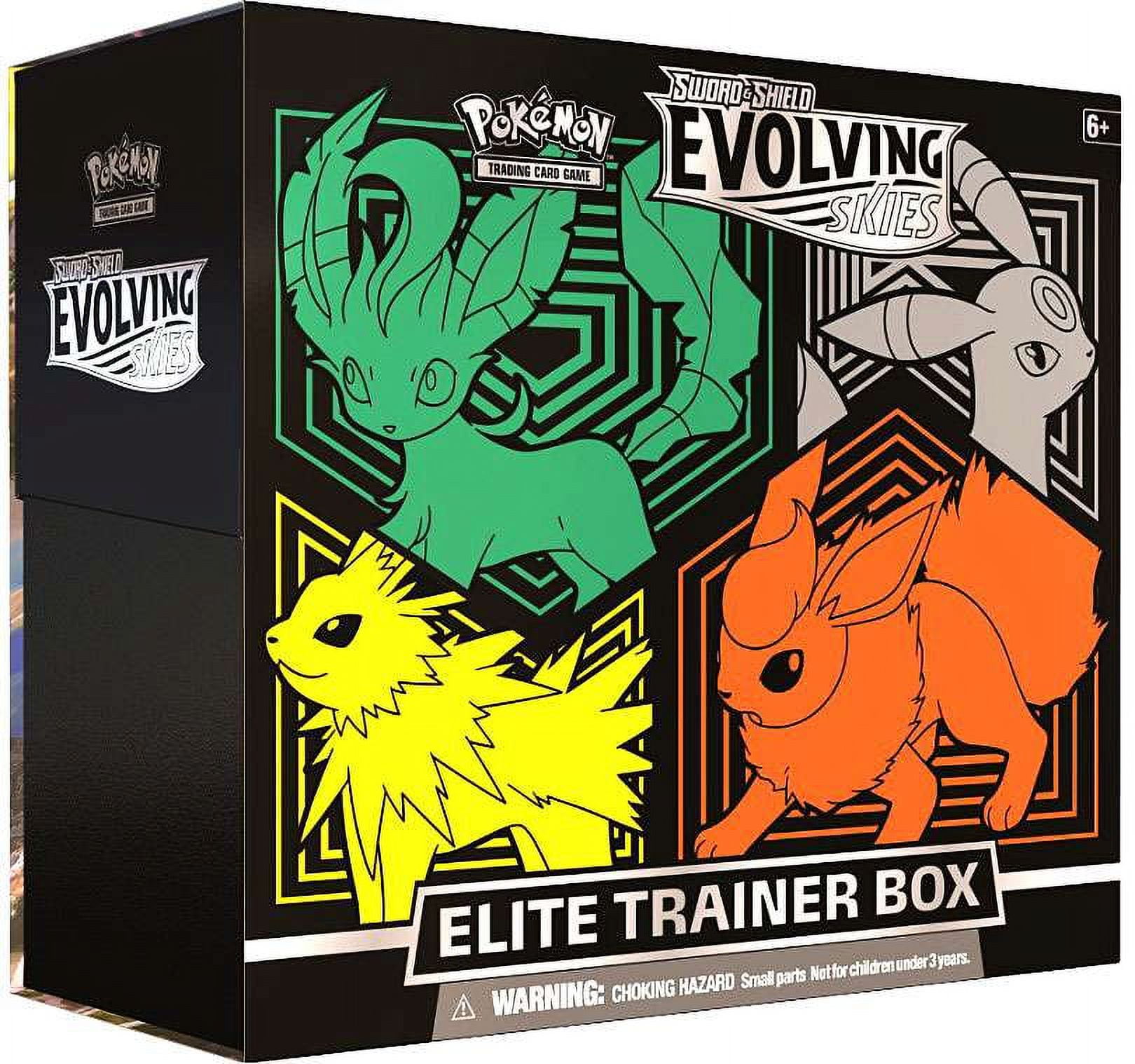 【週末特価】EVOLVING SKIES Elite Trainer Box Pokemon VMAX Trading Card Game: Evolving Skies Elite Trainer