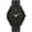 Black, variant on Michael Kors Women's Classic Black-Tone Stainless Steel Bracelet Watch